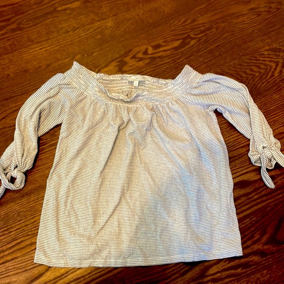 Lucky brand off the shoulder top- small - Picture 1 of 1